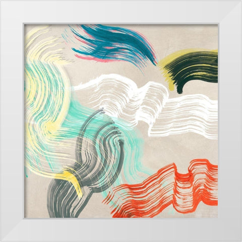 Youth Reinvented I (detail) White Modern Wood Framed Art Print by Ikeda, Haru