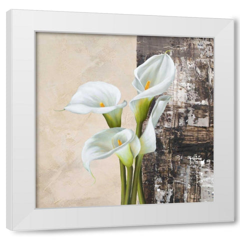 Nature II White Modern Wood Framed Art Print by Thomlinson, Jenny