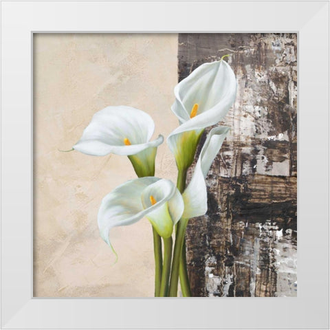 Nature II White Modern Wood Framed Art Print by Thomlinson, Jenny