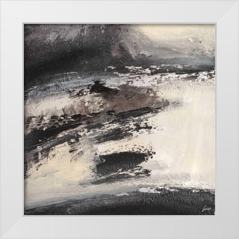 Aperture 2 White Modern Wood Framed Art Print by Lucas