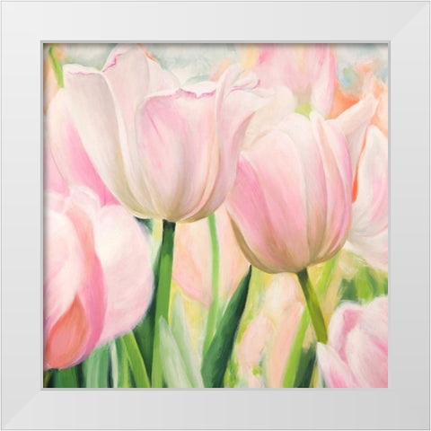 Primavera I White Modern Wood Framed Art Print by Villa, Luca