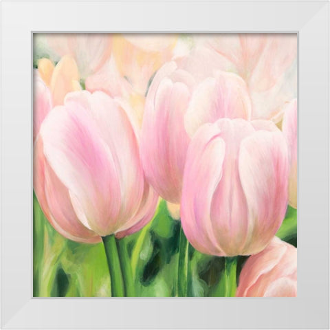 Primavera II White Modern Wood Framed Art Print by Villa, Luca