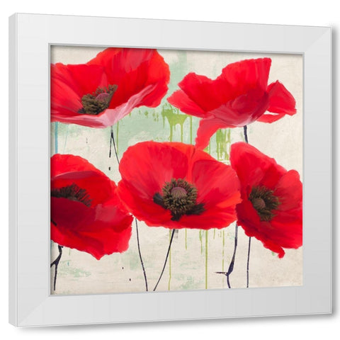 Pop Yes II White Modern Wood Framed Art Print by Villa, Luca