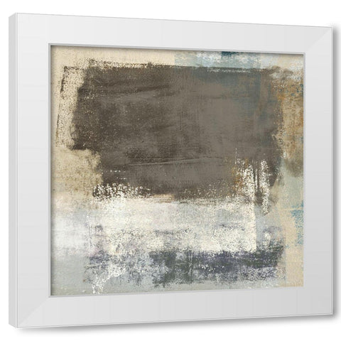 Abstract Levitation I White Modern Wood Framed Art Print by Ludwig, Maun