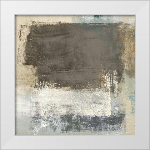 Abstract Levitation I White Modern Wood Framed Art Print by Ludwig, Maun