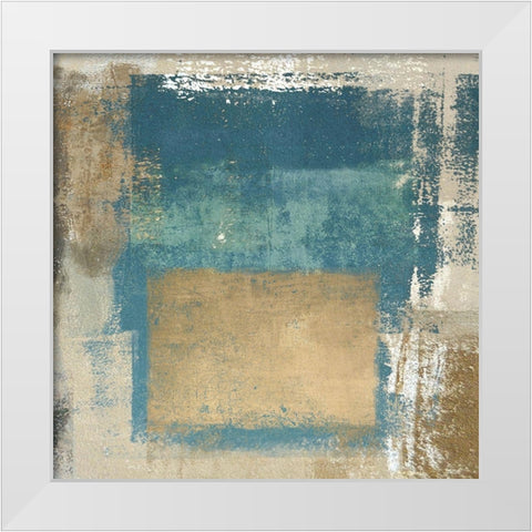 Abstract Levitation II White Modern Wood Framed Art Print by Ludwig, Maun