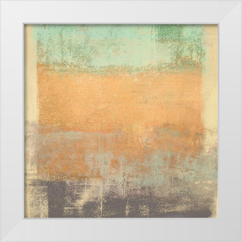 Higher Ground White Modern Wood Framed Art Print by Ludwig, Maun