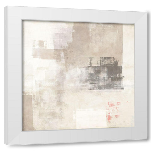 Natural I White Modern Wood Framed Art Print by Maun, Ludwig
