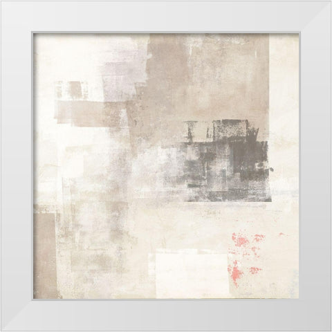 Natural I White Modern Wood Framed Art Print by Maun, Ludwig