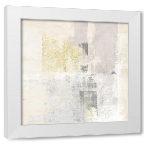 Natural II White Modern Wood Framed Art Print by Maun, Ludwig