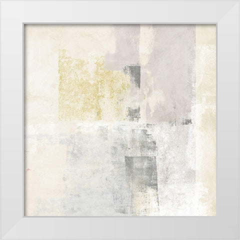 Natural II White Modern Wood Framed Art Print by Maun, Ludwig