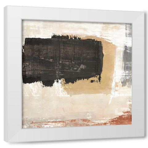 Gemini I White Modern Wood Framed Art Print by Maun, Ludwig