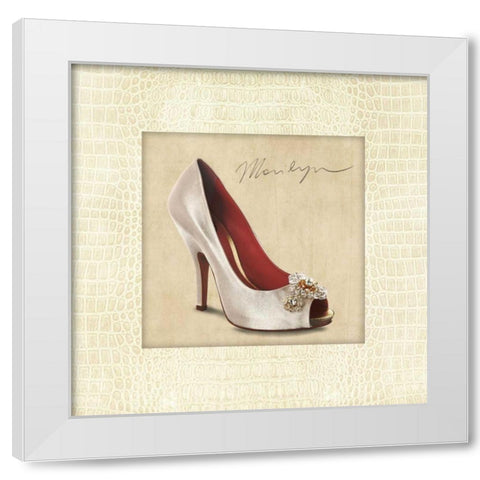 Marilyn White Modern Wood Framed Art Print by Clair, Michelle