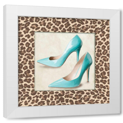 Animalier II White Modern Wood Framed Art Print by Clair, Michelle