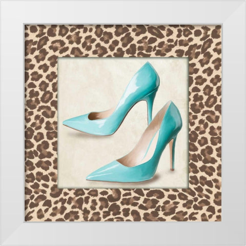 Animalier II White Modern Wood Framed Art Print by Clair, Michelle