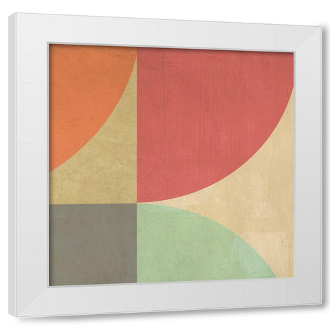 Supergraphics II White Modern Wood Framed Art Print by Nava, Sandro