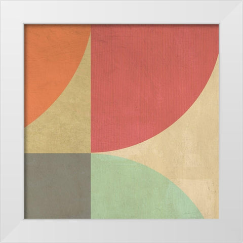 Supergraphics II White Modern Wood Framed Art Print by Nava, Sandro