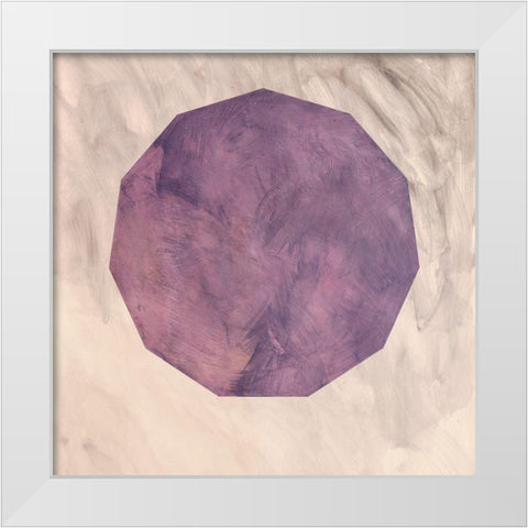 Modulo I White Modern Wood Framed Art Print by Novello, Patrizia