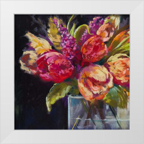 Bundles of Joy I White Modern Wood Framed Art Print by Whatmore, Nel