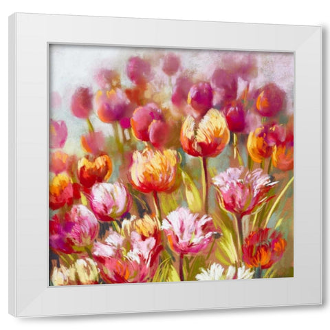 My oh My White Modern Wood Framed Art Print by Whatmore, Nel