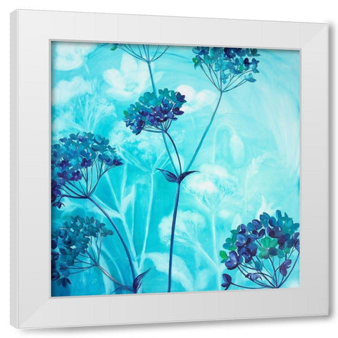 Behind the Scenes White Modern Wood Framed Art Print by Whatmore, Nel