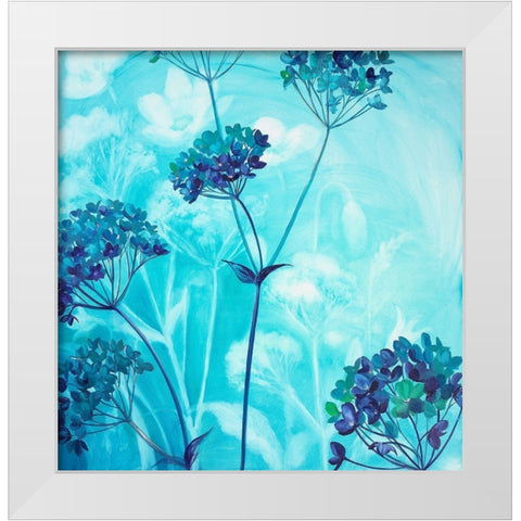 Behind the Scenes White Modern Wood Framed Art Print by Whatmore, Nel