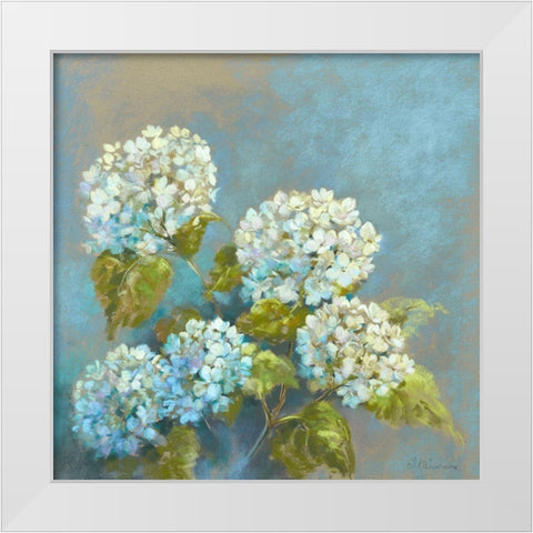 A Touch of Magic White Modern Wood Framed Art Print by Whatmore, Nel