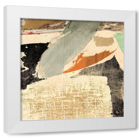 Stone Garden II White Modern Wood Framed Art Print by Stone, Jim