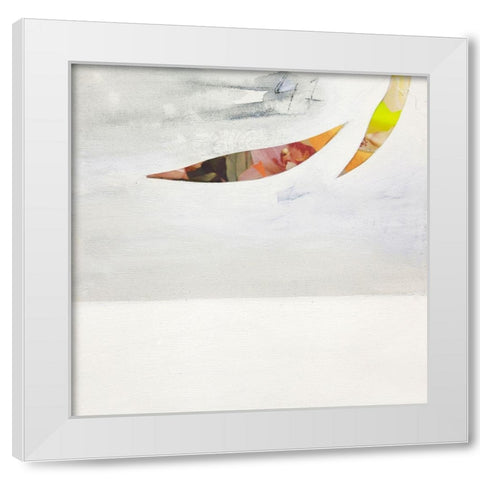 Continuum I White Modern Wood Framed Art Print by Teruzzi, Vittorio