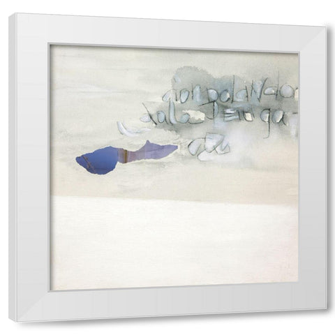 Continuum II White Modern Wood Framed Art Print by Teruzzi, Vittorio