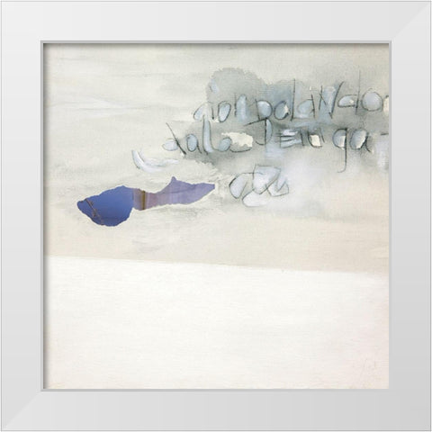 Continuum II White Modern Wood Framed Art Print by Teruzzi, Vittorio