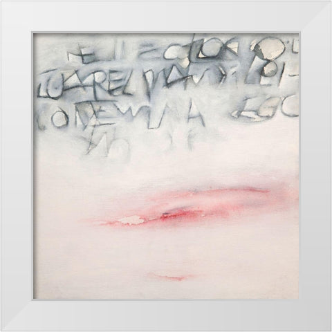 Ego White Modern Wood Framed Art Print by Teruzzi, Vittorio