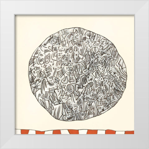 Non sei piu qui White Modern Wood Framed Art Print by Teruzzi, Vittorio