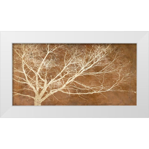 Dream Tree White Modern Wood Framed Art Print by Aprile, Alessio