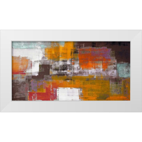 The Desert White Modern Wood Framed Art Print by Aprile, Alessio