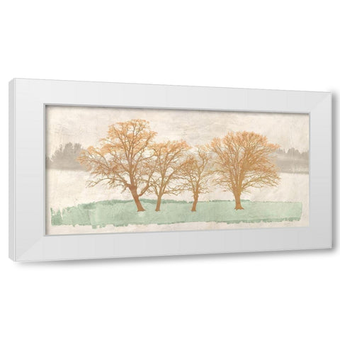 A Spring Tale White Modern Wood Framed Art Print by Alessio, Aprile
