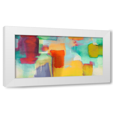 Colors of nature White Modern Wood Framed Art Print by Asia, Rivieri