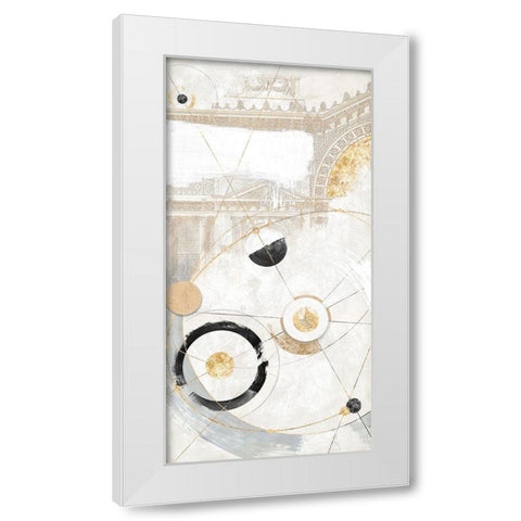Equilibrio White Modern Wood Framed Art Print by Arturo, Armenti