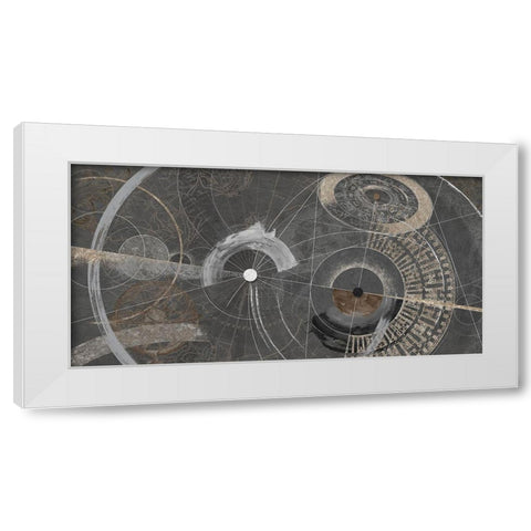 Proiezioni zodiacali White Modern Wood Framed Art Print by Armenti, Arturo