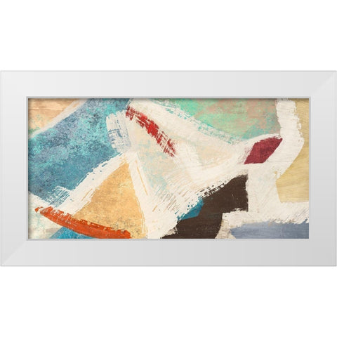 Acte White Modern Wood Framed Art Print by Anne, Munson