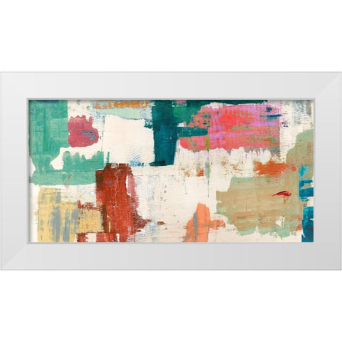 Quiet Intervals White Modern Wood Framed Art Print by Munson, Anne