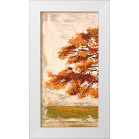 Mattino I White Modern Wood Framed Art Print by Bacci, Leonardo