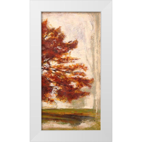 Mattino III White Modern Wood Framed Art Print by Bacci, Leonardo