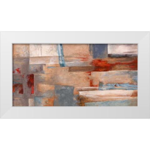 Sogni e onde White Modern Wood Framed Art Print by Bacci, Leonardo