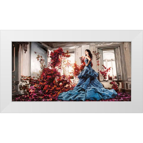 Kind of Magic White Modern Wood Framed Art Print by Benson, Pierre