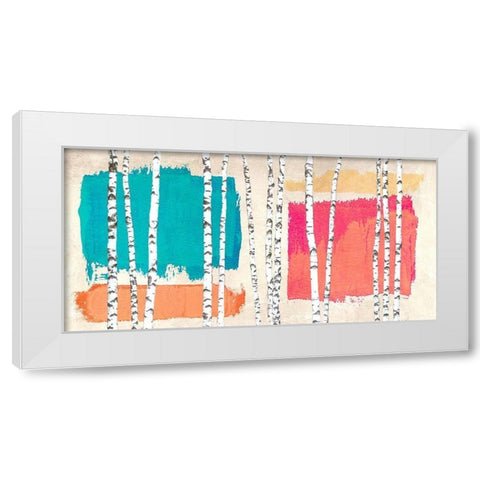 Minimal Nature II White Modern Wood Framed Art Print by Viola, Bertel