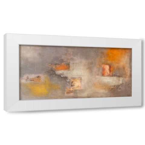Soffio del tempo White Modern Wood Framed Art Print by Simoncelli, Charaka
