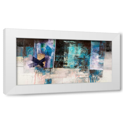 Cieli ed oceani White Modern Wood Framed Art Print by Censini, Giuliano