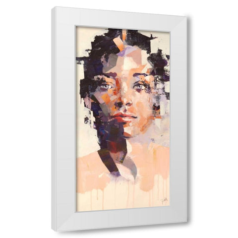 Human Aerodynamics 4 White Modern Wood Framed Art Print by Moschetta, Dario