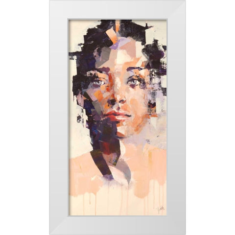 Human Aerodynamics 4 White Modern Wood Framed Art Print by Moschetta, Dario